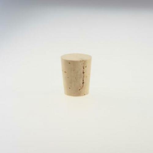 100 pointed corks conical natural corks 26 x 22 / 18mm light washed