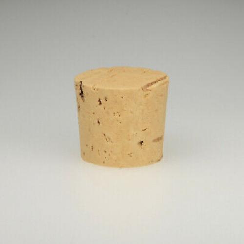 100 pointed corks conical natural corks 25 x 32 / 28mm light washed